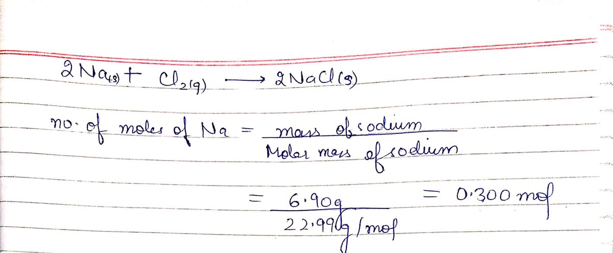 Chemistry homework question answer, step 1, image 1